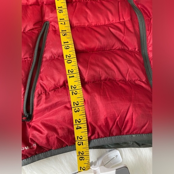 Eddie Bauer First Ascent Red Down Puffer Vest XL - Picture 7 of 15